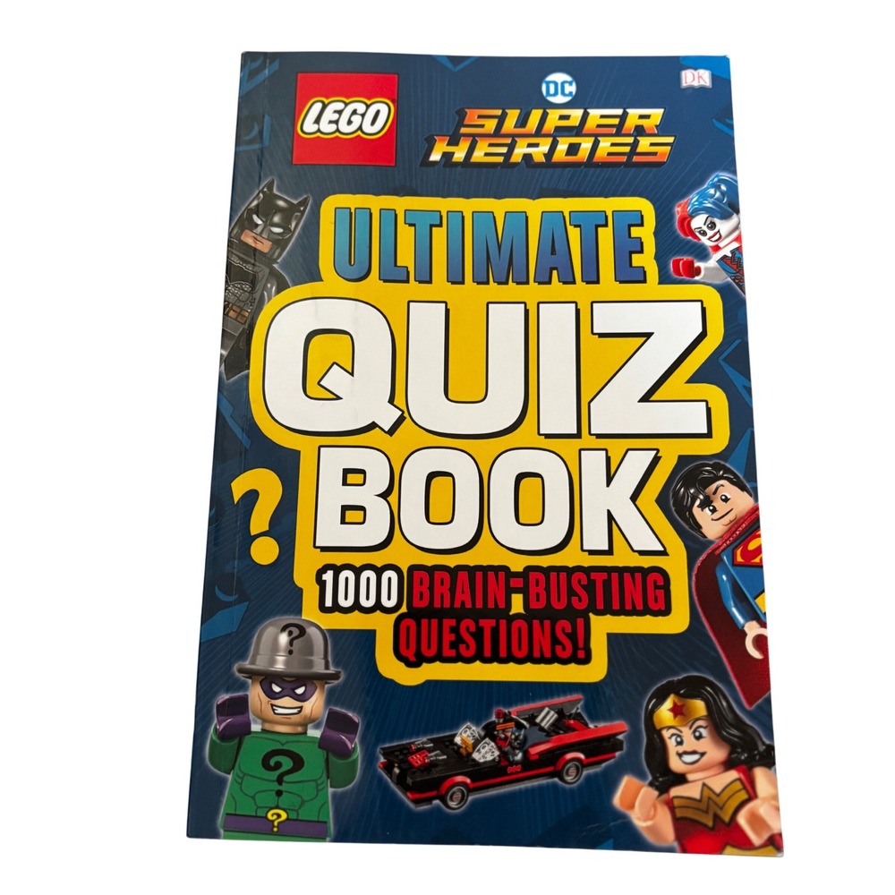 LEGO DC Super Hero's Ultimate Quiz Book Paperback